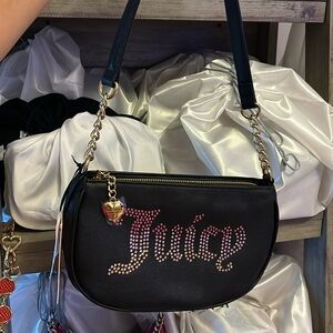 Juicy couture rhinestone shoulder bag